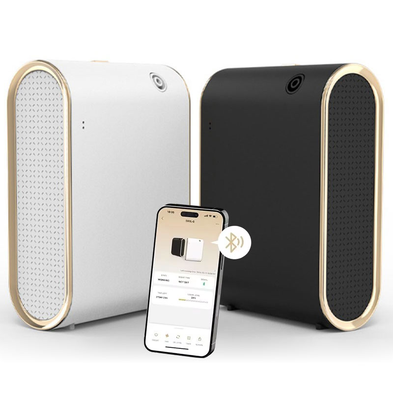 Home Fragrance Gift - 水なしルームフレグランスディフューザースマートアロマディフューザーマシン電気香り家庭用 500m3 Bluetooth 香りディストリビューター