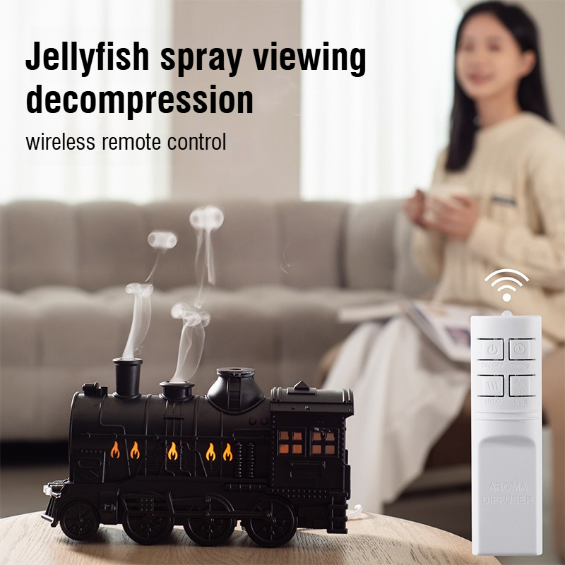 レトロスタイルデスクトップアロマセラピーマシン煙リング小型電 - Home Fragrance Gift のレビューと価格