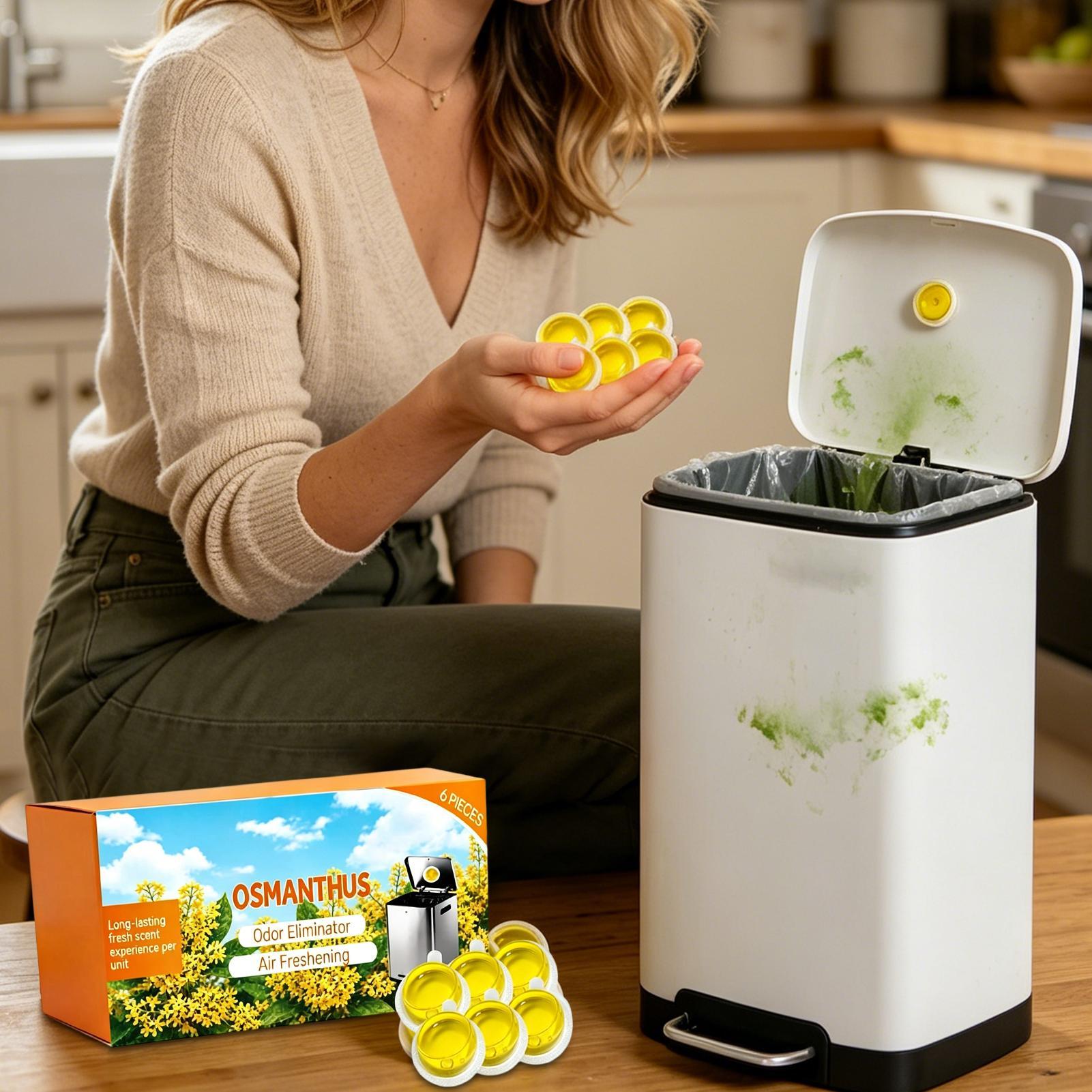 貼るタイプのゴミ箱用消臭ポッド 長続きする香り 強力な臭い消 - Home Fragrance Best のレビューと価格