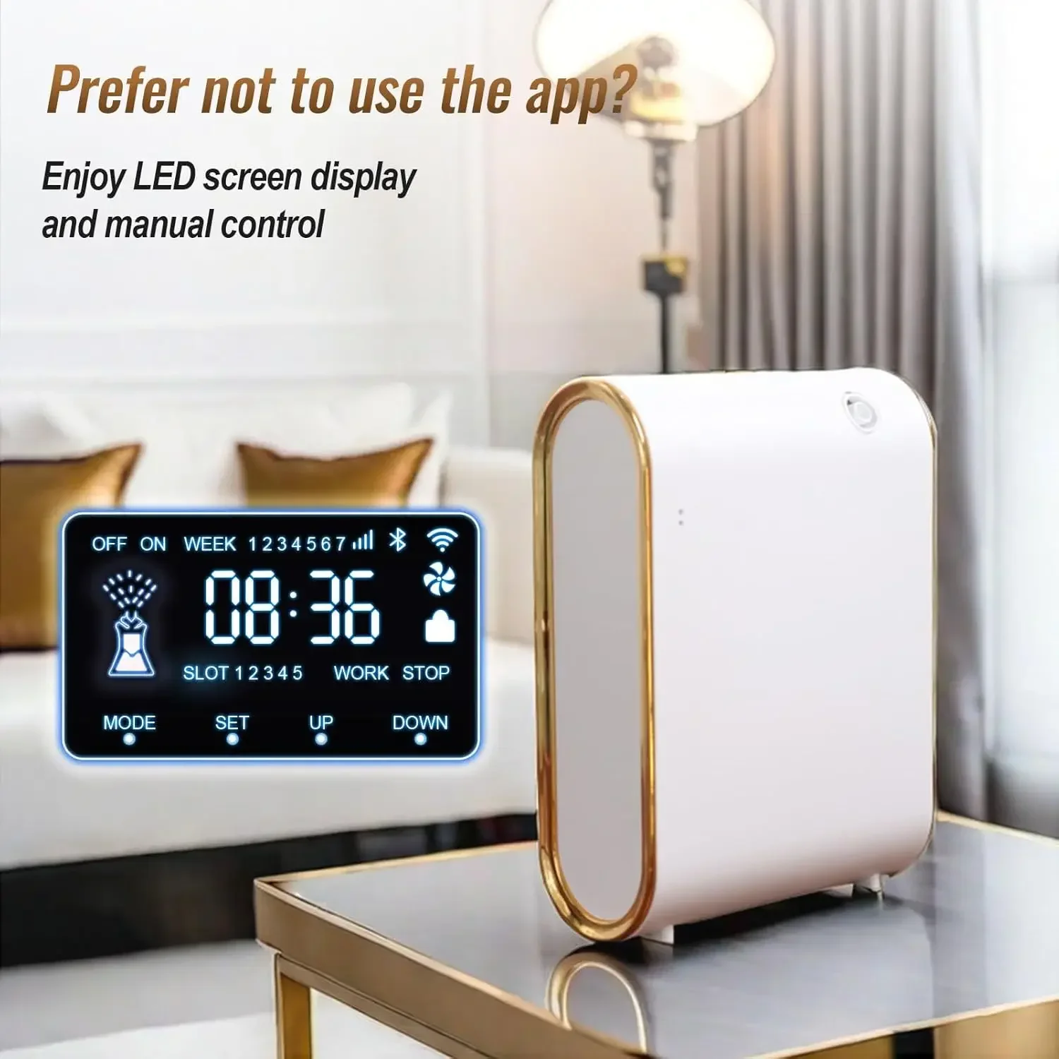水なしルームフレグランスディフューザースマートアロマディフュ - Home Fragrance Gift のレビューと価格